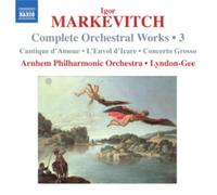 Igor Markevitch Orchestral Works - Volume 3 (CD) Album (Importación USA)