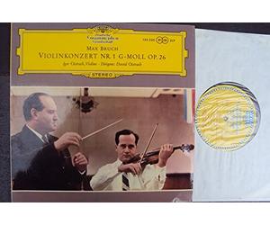 Igor Oistrach, David Oistrach - Violinkonzert Nr. 1 op. 26 - 10 Inch. Igor Oistrach, David Oistrach. Tulip - Made in Germany Stereo