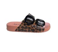 IGOR - Sandalia de Estilo Bio con Cierre de Hebilla. S10336 para: Mujer Color: 381 Habana Brillo Leo Terracota Talla: 38