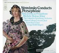 IGOR STRAVINSKY - conducts persephone LP