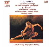 Igor Stravinsky Le Sacre Du Printemps / Jeu De Cartes (CD) (Importación USA)