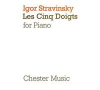Igor Stravinsky: Les Cinq Doigts. Partituras para Piano