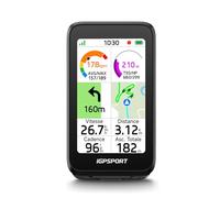 iGPSPORT BiNavi Air GPS Bicicleta con Navegación y Mapas, Predicción Giro Segura, Pantalla Táctil HD 3”, iClimb 3.0, 30h,Negro