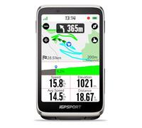 iGPSPORT BiNavi Bicycle Computer GPS Analysis Training Function Continuous Movement Detection 3.5 Inch Touch Screen Music Control and Action Camera, iClimb Pro, 35H