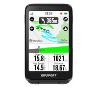 iGPSPORT BiNavi GPS Bicicleta, Análisis Entrenamiento Función Recorrido Continuo Detección de Movimiento 3,5" Pantalla Táctil Control de Música y Cámara de Acción, iClimb Pro, 35H (Color Grafito)