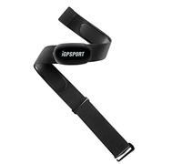 iGPSPORT HR40 Monitor de Ritmo cardíaco Bluetooth & Ant+ con Correa de Pecho para Correr, Ciclismo, Gimnasio y Compatible con Garmin Polar Wahoo - Negro