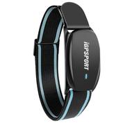 iGPSPORT HR70 - Sensor de frecuencia cardíaca, monitor de frecuencia cardíaca, correa de pecho impermeable IPX7 con doble módulo BLE/ANT+ y duración de 1200 horas para ciclismo, correr, yoga, fitness