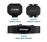 Sensor de frecuencia cardíaca de muñeca iGPSPORT HR70 compatible con ANT+ y Bl
