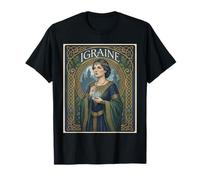 Igraine - Rey Arturo Leyenda Folclore Mitología Británica Camiseta