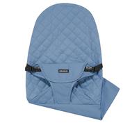 iGRATENS Asiento de tela para gorila, funda para bebé Bjorn Bouncer Balance Soft & Bliss, 100% algodón, agradable al tacto, lavable a máquina, azul