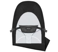 iGRATENS Asiento de tela para gorila - Funda para bebé Bjorn Bouncer Balance Soft & Bliss, malla ventilada, agradable al tacto, lavable a máquina, color negro