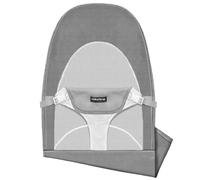 iGRATENS - Asiento de tela para tumbona | Funda para tumbona Baby Bjorn Balance Soft & Bliss, malla ventilada, suave para la piel, lavable a máquina, gris