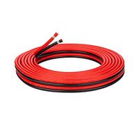 iGreely - Cable de calibre 10 - Cable eléctrico de cobre estañado de bajo voltaje de calibre 10/2 de 30 pies para panel solar, audio de coche, remolque, cableado de arnés marino, 10 AWG, 30 pies