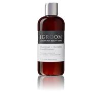 iGroom Acondicionador para perros Pro-Keratin, cuidado de belleza de lujo para mascotas, tratamiento de queratina, excelente desenredante, fabricado en Estados Unidos, 475 ml