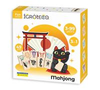 Igroteco® Mahjong de Madera Infantil - Juego Educativo de Criaturas Marinas y Animales Salvajes para Memoria, Lógica y Motricidad Fina