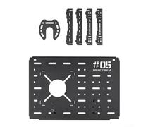 IGT - Tabla de expansión de mesa, portátil de aleación de aluminio, para camping, senderismo, picnic, estación de cocina, extensión de configuración (E)