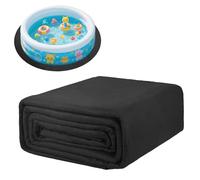 IGTOPS Revestimiento Redonda para Piscina Suelo 4M Lona Piscinas, Protección Tapiz de Fieltro, Esterilla de Protección Térmica y Aislante, Evita Pinchazos
