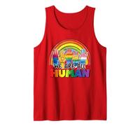Igualdad Diversidad LGBT - Todos somos humanos Mes del Orgullo LGBTQ Camiseta sin Mangas