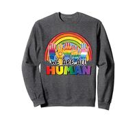 Igualdad Diversidad LGBT - Todos somos humanos Mes del Orgullo LGBTQ Sudadera