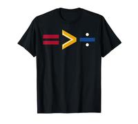 Igualdad es Mejor Que la división Igualdad de Derechos símbolo matemático Camiseta