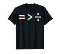 Igualdad es Mejor Que la división Igualdad de Derechos símbolo matemático Camiseta