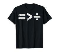 Igualdad es Mejor Que la división Igualdad de Derechos símbolo matemático Camiseta