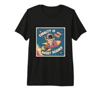 Igualdad No Es Cohete Ciencia Orgullo Gay Lindo Gay Astronautas Camiseta Premium