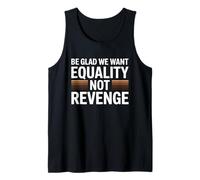 Igualdad no Venganza Black Pride Melanina Power Heritage Camiseta sin Mangas