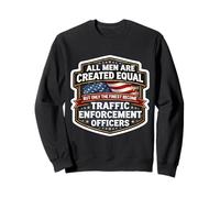 Iguales Solo los Mejores se convierten en Oficiales de Control de tráfico Sudadera