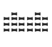 IGUATU 20 piezas de descanso para palillos, soportes para palillos, cuchara, tenedor, juego, palillos, herramientas, negro