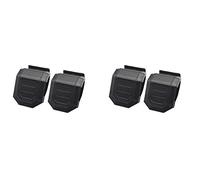 IGUATU 4X Abrazaderas de Montaje En Parabrisas Kit de Correas Abrazaderas de Parabrisas Clips para ATV/UTV RZR Can Am X3