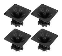 IGUATU Altavoces piezoeléctricos para tweeter de cerámica, 4 unidades, agudos y cuadrados