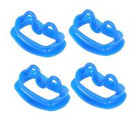 IGUATU Retráctor dental de silicona suave, 4 unidades, retráctil, para labios y mejillas