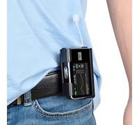 iGuerburn Funda giratoria de 360° para Tandem tslim X2, Soporte para bomba de insulina para t Slim/t:Slim G4, t: Holster Belt Clip Not Easy Fall & Break Pump Accessories (Negro)