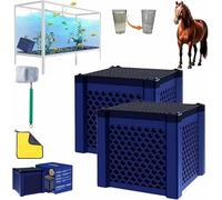 IGYUZJG Eco-Aquarium - Cubo purificador de agua 3.0, filtro de carbón activado, filtro de medios y control de olores, cubo de carbón de panal para peceras, canales, estanques y tanques de ganado (2