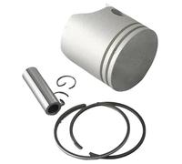 IGZLLBYJ Kit de pistón estándar con Anillo de pistón 6E7-11631-00 6E7-11631 Compatible con Modelos fueraborda de 2 Tiempos 9.9HP 15HP Compatible con la Serie 682 684 63V 63W D56mm