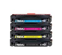 IGZLLBYJ Paquete de 4 Cartuchos de tóner compatibles 414A 415A 416A W2030A W2040A para impresoras Pro M454 M454dw M454nw MFP M479 M479dw M479fdw(1SET 414A with Chip)