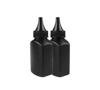 IGZLLBYJ Polvo de tóner Negro de Botella de 80 g Compatible para Fuji Phaser 3200MFP 3200 Impresoras Cartucho láser de tóner(2Black)