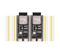 iHaospace 2 placas de desarrollo ESP32-S3-DevKitC-1 N16R8 ESP32-S3 Dual USB Type-C Microcontrolador con 16 MB de memoria flash externa, 8 MB PSRAM, módulo WiFi y Bluetooth