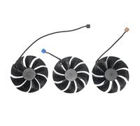 iHaospace 3 unids /lote reemplazo tarjeta gráfica refrigerador tarjeta gráfica ventilador compatible con EVGA RTX 3070 3080 3080 Ti 3090 FTW3 ULTRA GAMING, PLD09220S12H