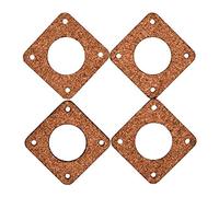 iHaospace 4 Pcs NEMA17 Stepper Motor Vibration Damper Cork Gasket Reprap Isolator 42 Motor Shock Absorber For 3D Printer Motor
