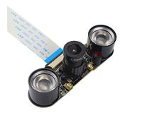 iHaospace 5MP OV5647 Night Vision Focal Adjustable Camera Module for Raspberry Pi 3/2