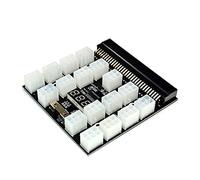 iHaospace Adaptador de tarjeta adaptadora PCI-E de 17 x 6 pines, 12 V para servidores HP PSU GPU