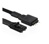 iHaospace - Adaptador RGB de 4 pines para Corsair Commander Core, cable iCUE Commander, conector ARGB 5V 3 pines