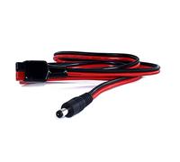 iHaospace Anderson - Adaptador de enchufe a DC5521 (5,5 x 2,1 mm, 1 m, 14 AWG, para estación de alimentación portátil, almacenamiento de energía RV)
