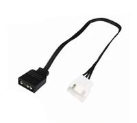 iHaospace ARGB LED Adapter cable for NZXT Aer RGB 2 120 140 Fan 5V 3 Pin RGB Adapter cable