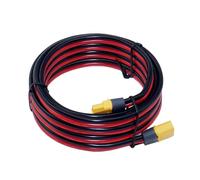iHaospace Cable alargador XT60 de 3 m, XT60 hembra a macho, cable solar de 3 m, 12 AWG, compatible con Anker EcoFlow Delta River Powerstation panel solar