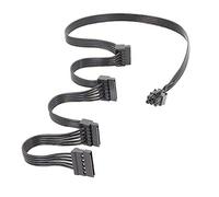 iHaospace - Cable de adaptador de disco duro SATA de 6 pines a 15 pines para Corsair RM550x RM650x RM750x RM850x RM1000x RM650i RM750i RM850i RM1000i PSU