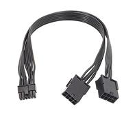 iHaospace Cable de extensión de 12 pines a doble 8 pines, adaptador de alimentación GPU compatible con NVIDIA RTX 3060Ti 3070 3080 3090 FE Funder Edition, adaptador de tarjeta gráfica