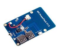 iHaospace Dual USB Output Lithium Power Supply Expansion Board with Switch for Raspberry Pi 3 Mobile Power Supply Charging Module